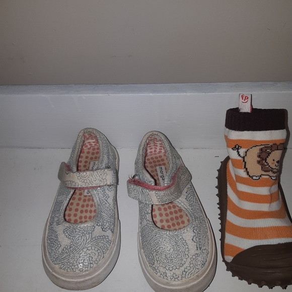 Lot of 3 baby shoes: Morgan&Milo,kid trend, FP, - Picture 7 of 8